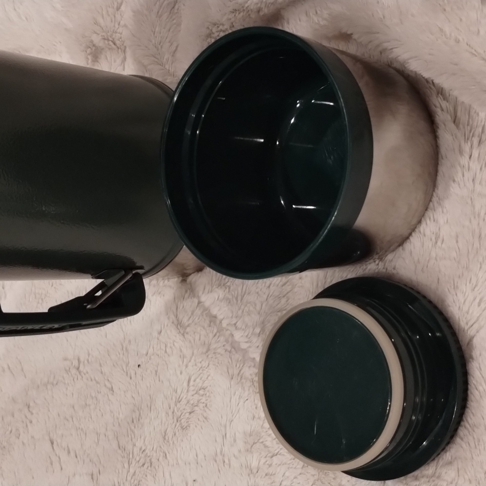 Stanley Green Thermos 24oz Wide Mouth Vintage - Picture 9 of 10